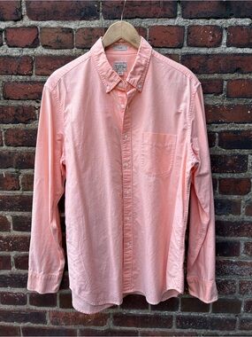 J Crew American Pima Cotton - sherbet Orange L
